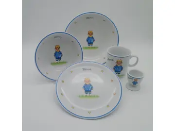 5 tlg. Geschirr - König